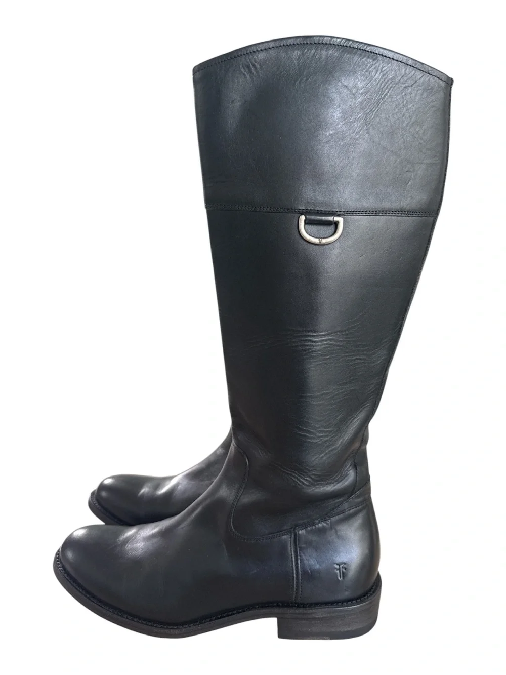 Frye Melissa D-Ring Women’s Tall Riding Boots Black Size 8.5